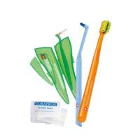 Curaprox ortho kit (CS ortho ultra soft, CS 1009 single, ortho pocket set, ortho wax)