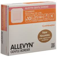 Allevyn Gentle Border Wundverband - 10 Stk. à 10cm x 10cm