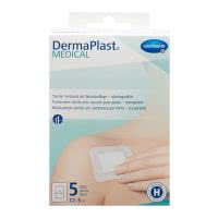 DermaPlast Medical Vliesverband - 7.2x5cm - 5Stk.