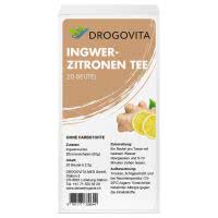 Drogovita Ingwer Zitronen Tee - 20 Beutel