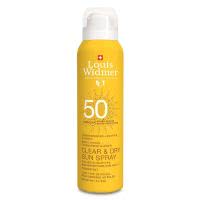 Louis Widmer Clear & Dry Sun Spray LSF50 parfümiert - 200ml