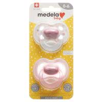 Medela Baby Nuggi Original Rosa 0-6 Mt. - 2 Stk.