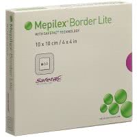 Mepilex Border Lite Silikonschaumverband - 5 Stk. à 10cm x 10cm