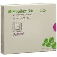 Mepilex Border Lite Silikonschaumverband - 5 Stk. à 7.5cm x 7.5cm