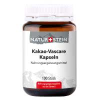 Naturstein Kakao-Vascare Kapseln - 100 Stk.