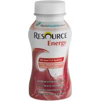 Nestle Resource Energy Drink Erdbeer Himbeer  - 4 x 200ml