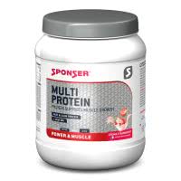 Sponser Multi Protein Strawberry - 425g