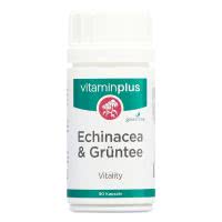 Vitaminplus Echinacea & Grüntee - 90 Kaps.