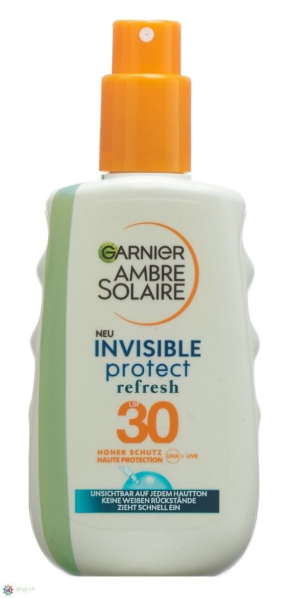 Invisible Ambre Solaire 200ml - Refresh 30 Protect