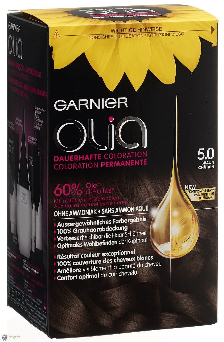 Olia Garnier Haarfarbe Stk. 5.0 1 - Braun