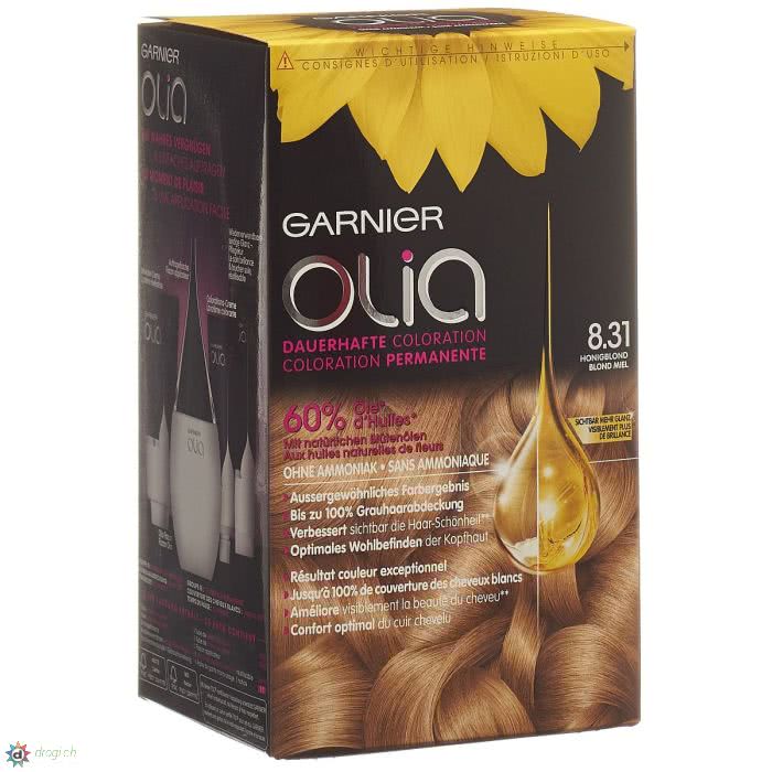 Blond - Haarfarbe Ashy Olia Golden 8.31 Stk. Garnier 1