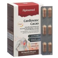 Alpinamed Cardiovasc Cacao & schwarzer Knoblauch - 90 Kaps.