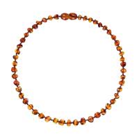 Amberos Natur Bernstein Babykette Baroque Cognac - 1 Stk.