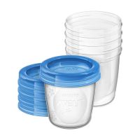 Avent Philips Via Aufbewahrungsbecher - 5 x 180ml