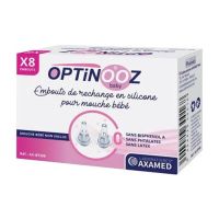 Axamed Optinooz Aufsätze Nasenreiniger - 8 Stk.