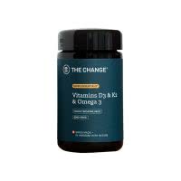 Be The Change Vitamin D3 & K2 & Omega3 Kapsel - 90 Stk.