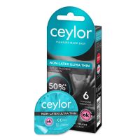 Ceylor Präservative - Ultrathin Latexfrei - 6 Stk.