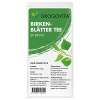 Drogovita Birkenblätter Tee - 20 Beutel