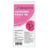 Drogovita Cistrosen Tee - 20 Beutel