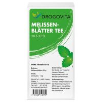 Drogovita Melissen Tee - 20 Beutel