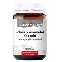 Drogovita Naturstein Ägyptisches Schwarzkümmelöl - 100 Kaps.