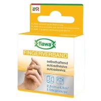 Flawa Fingerverband selbsthaftend 4,5m hautfarbig - 1 Stk.