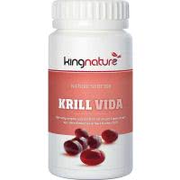 Kingnature Krill Vida Kapseln - 120 Stk.