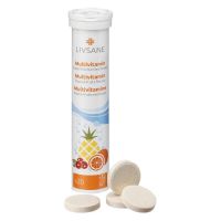 Livsane Multivitamin Brausetabletten Tropenfrüchte Geschmack - 20 Stk.