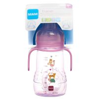 Mam Trainer Flasche mit Griff 4+ Monate Girl 