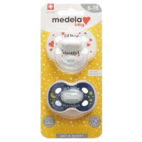 Medela Baby Nuggi Day & Night breastfed 6-18 Mt. - 2 Stk.