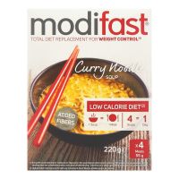 Modifast Programm Nudeln Curry Suppe - 4 Port.