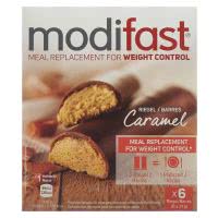 Modifast Weight Loss Riegel Caramel - 6 x 31g 