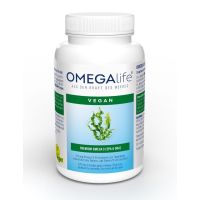 Omega Life Vegan Algenoel Kapseln - 120 Stk.