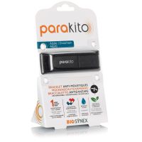 Parakito Mückenschutz Armband Erwachsene Schwarz - 1 Stk.