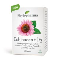 Phytopharma Echinacea + Vitamin D3 - 60 Kapseln