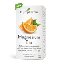 Phytopharma Magnesium Trio Kautabletten - 100 Stk.