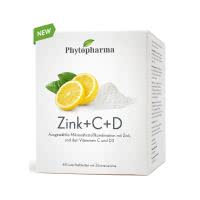 Phytopharma Zink + C + D Lutschtabletten - 48 Stk.