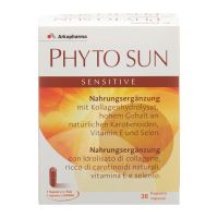 Duo-Pack - PhytoSUN sensitive Kapseln mit Meereskollagen, beta-Carotin und Selen - 2x30 Kaps.