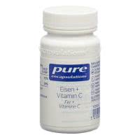 Pure Eisen + Vitamin C Kapseln - 60 Stk.