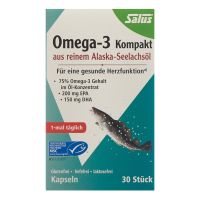 Salus Omega-3 Kompakt Seelachsöl - 30 Kaps.