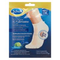 Scholl XL Fussmaske Limette - 1 Paar