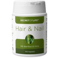 Secret of Life - Hair und Nail Bambus mit Hirse - 100 Kaps.