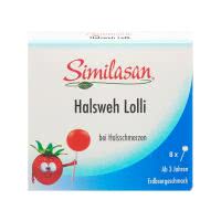 Similasan Halsweh Lolli - 8 Stk.