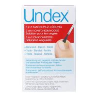 Undex 3 in 1 NAgelpillkösung mit Pinsel - 7ml