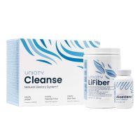 Unicity Cleanse (=Clear Start) Set für Ihr Wohlbefinden mit 3 Produkten für 30 Tage Paraway LiFiber AloeVera