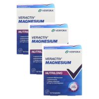 Spar-Pack: Veractiv Magnesium NUTRILONG - 3x60 Tabl.